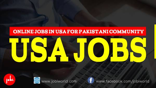 Online Jobs in USA for Pakistani Community