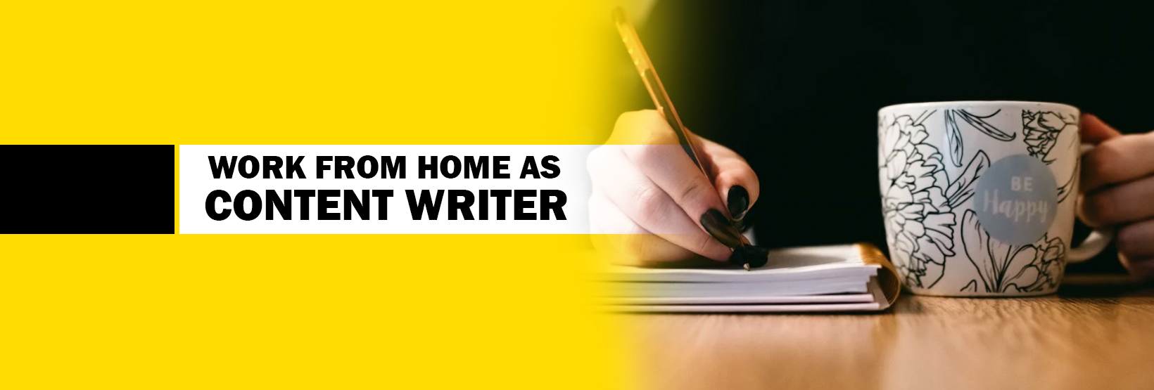 Work From Home As Content Writer
